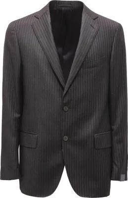 Obrázek produktu pro 9342AT abito uomo LARDINI man wool pinstripes suit dark grey