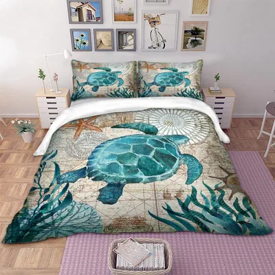 Produktbild von 3-teiliges Bettwäscheset im modernen Stil aus 100 % Polyester, bestehend aus Kissenbezug und Bettbezug (Doppelbett)