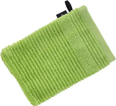 Produktbild von Vossen 119201 | Tomorrow Waschhandschuh - Farbe: Meadowgreen - Größe: 22 x 16 cm