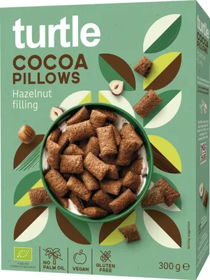 Produktbild von Schokokissen mit Haselnussfüllung glutenfrei 300g