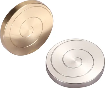 Obrázok produktu pre Spinning Desk Toy,Metal Flowing Spiral Coin,Decompression Desktop Coin
