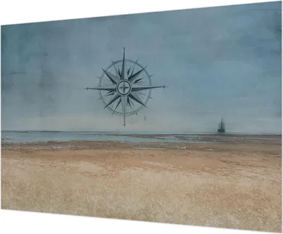 Produktbild von Wandtapete - Dekorative Tapete für Wohnzimmer - Tapetenfolie für Wanddekoration - 208x146 cm - Nautische Abenteuer