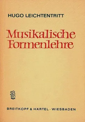 Produktbild von Musikalische Formenlehre