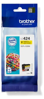 Productafbeelding van Brother® LC424Y Original Brother Tintenpatrone gelb (LC-424Y)