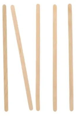 Produktbild von 1000 Papstar Rührstäbchen, Holz pure 14 cm x 5 mm 84843