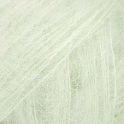Produktbild von DROPS Kid-Silk Wolle, 75% Super Kid Mohair, 25% Seide, 210 m, 25 g, Grün, EU-Herstellung