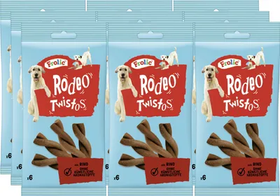 Produktbild von FROLIC™ RODEO™ TWISTOS™ Beutel Rind 9 x 6 Stück