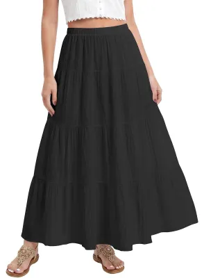 Obrázok produktu pre Dámske maxi sukne pre elegantné letné outfity