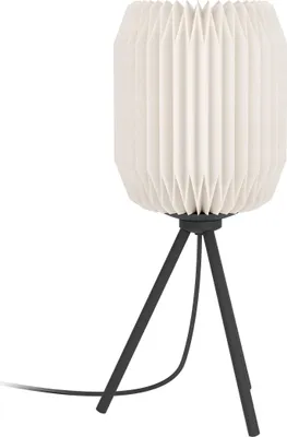 Produktbild von BELGRAVE Tischleuchte Tischbeleuchtung - H44 x Ø18 cm - schwarz - 1X40W exkl. - IP20