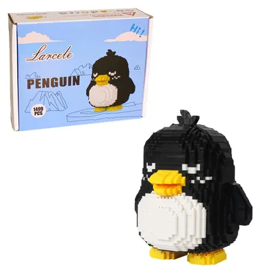 Productafbeelding van 1499 Stuks Micro Bouwstenen Speelgoed Set (Pinguïn)