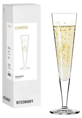 Produktbild von Ritzenhoff Astro Champagnerglas Jungfrau #12 205 ml Kristallglas