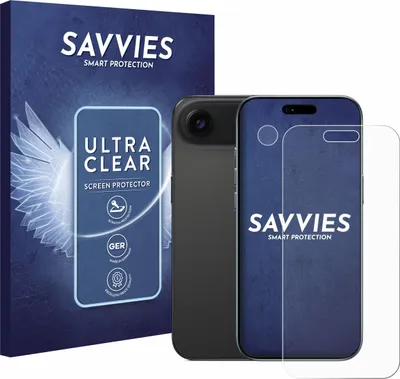 Produktbild von 18x Für Apple iPhone Air (Display+Kamera) Schutzfolie Savvies Displayschutz Display Schutz Folie Klar Transparent