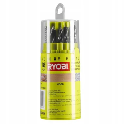 Zdjęcie produktu dla RYOBI Zestaw do Wiercenia Uniwersalny RAK18DMIX 18el.