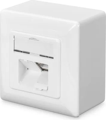 Obrázok produktu pre Digitus DN-9006-N, RJ-45, Biela, 80 mm, 80 mm, Čína