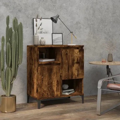 Produktbild von Sideboard Wohnzimmer - Räuchereiche - 60x35x70 cm Holzwerkstoff - Kommoden CC28732
