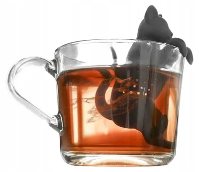 Image de Infuseur de thé pour chat - Gadget mignon pour les amateurs de thé et de chats