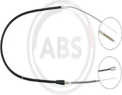 Produktbild von A.B.S. Handbremsseil Seilzug Feststellbremse für VW Lupo (6X1, 6E1) K12776