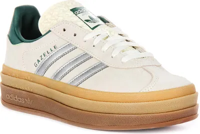 Produktbild von Adidas Gazelle Bold In Off White Silver For Women – 8 UK - 42 EU - 9.5 US / Off White