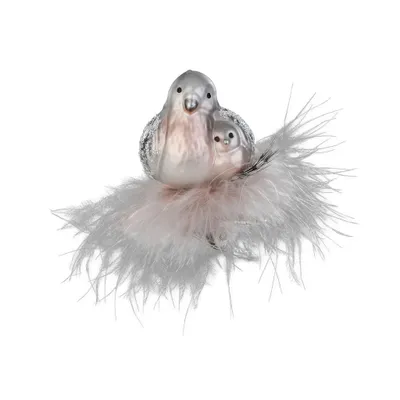 Produktbild von INGE-GLAS Manufaktur - Glasornament Kuschelzeit, H: 5,5 cm