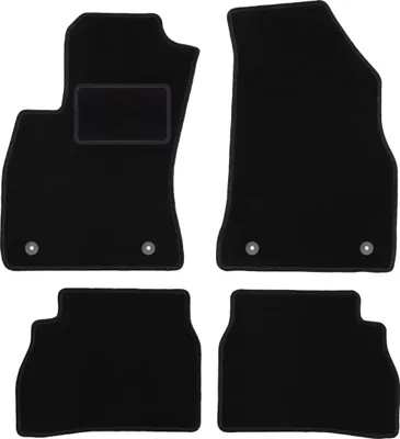 Immagine prodotto di Tappetini in velluto nero per: Fiat Doblo II 0 (2009-2020)