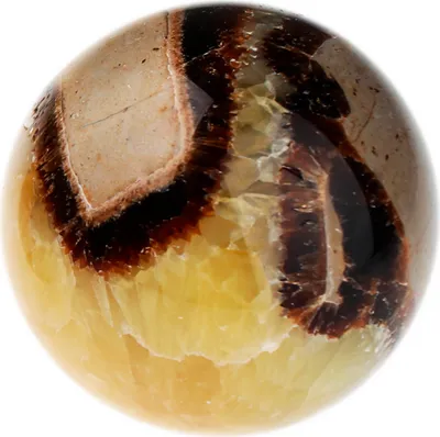 Produktbild von NKlaus Natürlicher Septarien 40mm Kugelform Edelstein Energiebalance und Kreativität 14914