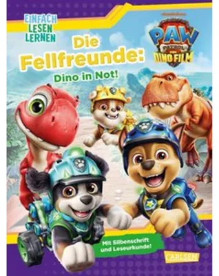 Produktbild von PAW Patrol Erstlesebuch: PAW Patrol - Der Dino Film - Die Fellfreunde: Dino in Not