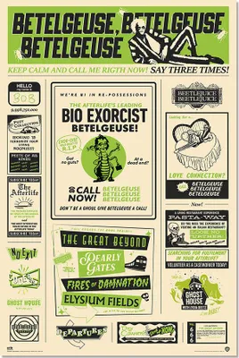 Produktbild von Beetlejuice 2 Poster  61 x 91,5 cm