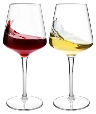 Weingläser Set 2 Stück Tritan Kunststoff 445 ml bruchsicher