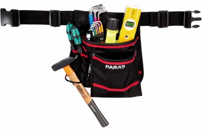 Obrázek produktu pro Parat Parabelt M, Krabice na nářadí, Černá, Červená, 200 mm, 100 mm, 300 mm, 320 g