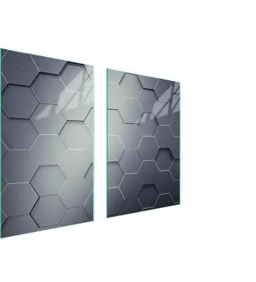 Produktbild von Glasschutzplatte Für Küche 65X52 Muster