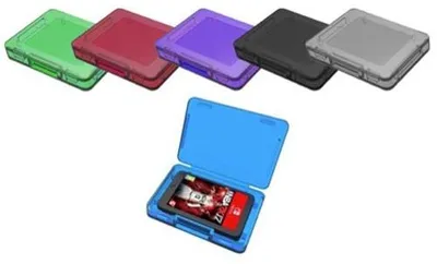 Image de BigBen Nintendo Switch Game Case Set (couleurs assorties) 6 pièces