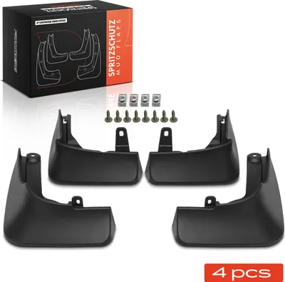 Image de Frankberg 4x Protections anti-projections avant et arrière pour Mercedes-Benz Classe E W213 2017-2023