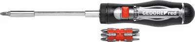 Produktbild von GEDORE red R38920000 Knarrenschraubendreher Bit-Teleskop 1/4" 13in1, 3301337