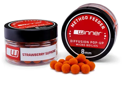 Image de MF Diffusion Micro Boilies 8mm/20g Jahoda Supreme