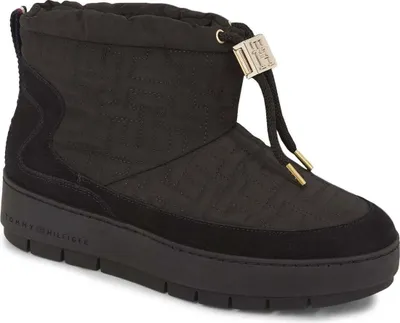 Produktbild von Tommy Hilfiger Damen Stiefeletten FW0FW07637 BDS Farbe: Schwarz Größe: 39
