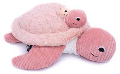 Produktbild von Les Degligos Plüsch-Riesenschildkröte in Rosa