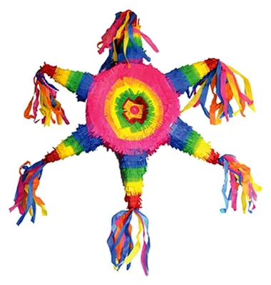 Produktbild von Bunte Stern-Pinata, ca. 65 cm