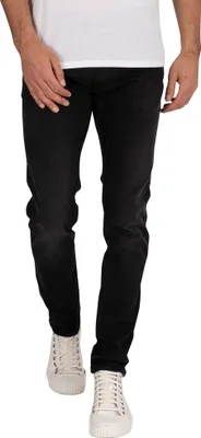 Produktbild von Replay Anbass Hyperflex Clouds 34L Herren 11.5oz Hyperflex Strech Denim In Schwarz – Schwarz