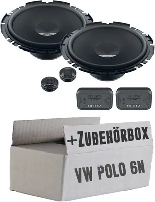 Produktbild von VW Polo 6N - Hertz Dieci DSK 170.3 - 16,5cm 2-Wege System - Einbauset