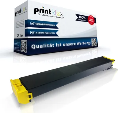Produktbild von kompatible Tonerkartusche Yellow MX-36GTYA für Sharp - 15.000 Seiten Sharp MX 2610 MX 2610 N MX 2615 N MX 2640 N MX 3110 N MX 3115 N MX 3140 N MX 3600 Series MX 3610 N MX 3640 N MX36 MX 36 MX 36GT YA Gelb - Eco Plus Serie