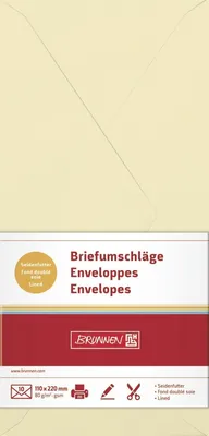 Image de Enveloppes DL chamois 10 pièces