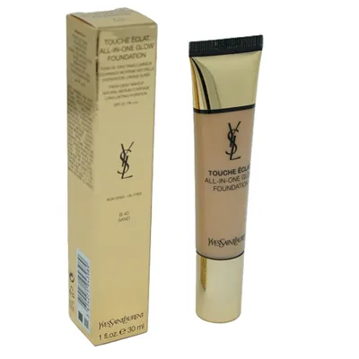 Produktbild von Yves Saint Laurent Touche Éclat All-In-One Glow Foundation SPF23, Röhre, Flüssigkeit, B40, Sand, Sandhaut, Neutral