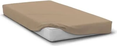 Produktbild von Spannbettlaken Mikrofaser HOME LINGE PASSION HP72125, 180 x 200 cm, Steghöhe 30 cm, Beige