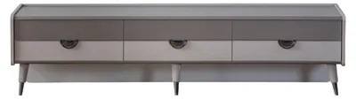 Immagine prodotto di Credenza grigia di design per soggiorno porta TV RTV mobile basso nuovo