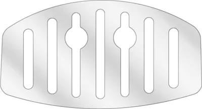 Produktbild von 2x Schutzfolie für Krups EA 8010 Tropfblech klar Displayschutzfolie Display