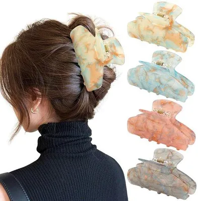 Produktbild von Haarklammern 8,5 cm Acetat für dicke Haare Frauen