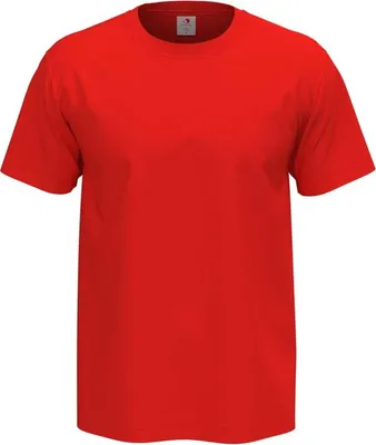 Produktbild von Stedman ST2100 | Comfort Herren T-Shirt - Farbe: Scarlet Red - Größe: S