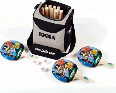Image de JOOLA Set de ping-pong 14 Hit raquettes + 30 balles | Set de ping-pong Raquettes de ping-pong Balles de ping-pong Raquettes