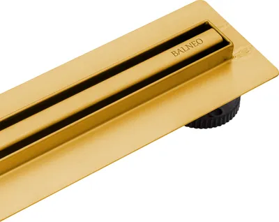 Obrázek produktu pro BALNEO sprchový žlab Slim&Low ProLine ve zlaté barvě 60 cm ve zlaté barvě