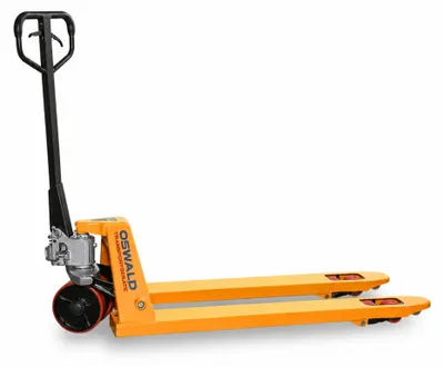 Produktbild von Hubwagen mit Bremse OSWALD HU11B - 2500 kg - 1150 mm - Polyurethan Tandem